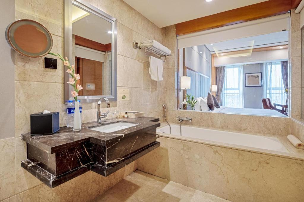 Gardenview Hotel Shanghai Bagian luar foto