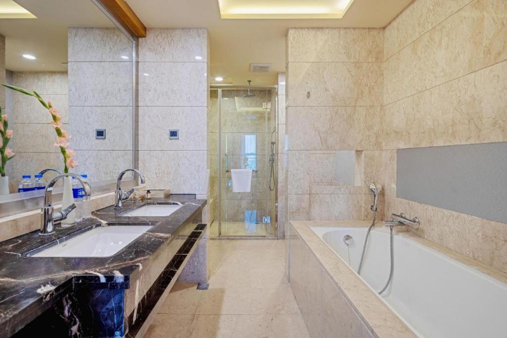 Gardenview Hotel Shanghai Bagian luar foto